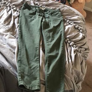 Green pants